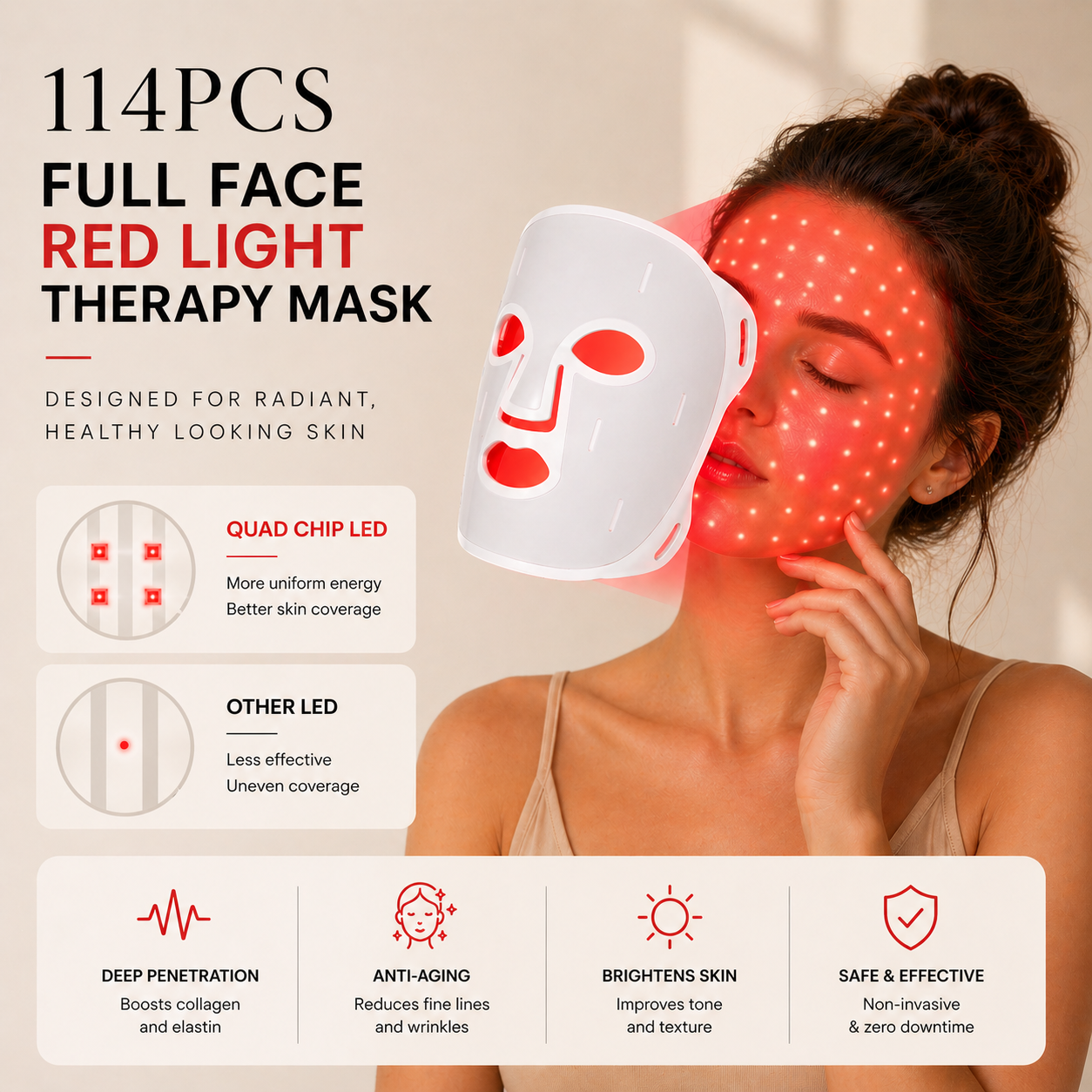 SORA Light Mask - Your Skin's Daily Reset